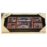 Juan Pablo Montoya Signed Nascar Framed and Matted Photos With COA 24x12"
