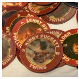 1992 7-11 Kirby Puckett Dozens of 1992 7-11 Super Star Actuon Coin Discs #18 Minnesota Twins Baseball