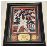 Sammy Sosa Limited Edition /650 Frames Game Used Bat Piece Numbered 556/650