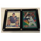 Ryne Sandberg 2 Card Lot Including 2nd Year Fleer
