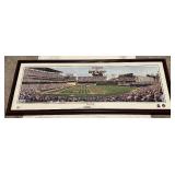 Minnesota Twins "First Pitch" at Target Field Panoramic Framed Photo 41x15.5" Baseball