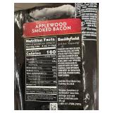 I - 2 Smithfield Applewood Smoked Bacon Pork Loin Filets, 22 oz Each