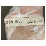 Fresh Pork Belly Slab, 6 lbs 6.5 oz