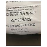 F2 - 2 Blocks of Onion Jack Cheese, Total Weight 2.20 lbs, Best By 05/29/26