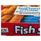 H - Lot of 4 Fisher Boy Fish Sticks 44-Count Boxes