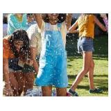 NEW ZURU Red White Blue Water Slide Large 2 Lane With 8 Bunch O Balloons