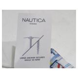 NAUTICA 7 FT STRIPE BEACH UMBRELLA - Sailboat