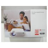 Dartwood Premium 1080P FHD Projector - Portable Home Theater Projector with Built-in Speaker