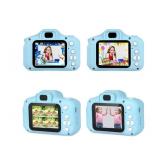 Dartwood Kids Digital Camera with 2.0” Color Display Screen - 32GB microSD Card Included (Blue)