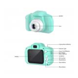 Dartwood Kids Digital Camera with 2.0” Color Display Screen - 32GB microSD Card Included (Blue)