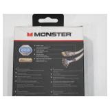 Monster HDMI Cable 4k Ultra HD with Ethernet - Corrosion-Resistant 24k Rose Gold Contacts and V-Grip Connection - 6 FT