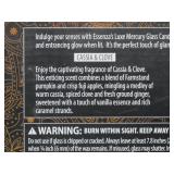 NEW Essenza Soy Wax Blend Scented +Essential Oils Luxury Glass Candle Set, 3 pk, 9oz