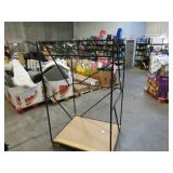 Welded Black Metal Frame Built to Fit Onto Pallets with Angled Roof - Perfect for Projects