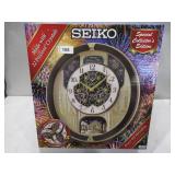 NEW Seiko Limited Edition Melodies In Motion 2023 Musical Wall Clock (QXM399BRH)