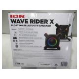 NEW ION Audio Wave Rider X Floating Bluetooth Speaker