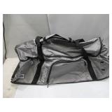 NEW Epoch Lacrosse Gear/Duffle Bag, Rip-Stop Hex Material, Vented Main Compartment, Spacious Design - Grey