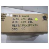 NEW 248-11 Corbett Spinnaker 1 Light Wall Sconce with Crafted Iron And Stainless Finish