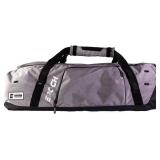 NEW EPOCH LACROSSE - Elite Roller Bag, Sports Equipment Duffle Roller Bag, Gear Bag (Gray)