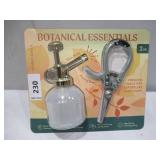 NEW Modern Sprout Gardening Shears and Glass Plant Mister Set - Gray