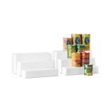 NEW YouCopia ShelfSteps 2 Pack 3-Shelf Can Organizer Set - White