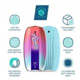 NEW Alendec Hyperwing Hybrid Water Snow Board Sled, 42.5" with Coil Leash - Pink