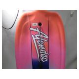 NEW Alendec Hyperwing Hybrid Water Snow Board Sled, 42.5" with Coil Leash - Pink