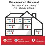 NEW First Alert Combination Smoke & Carbon Monoxide Alarm, Interconnect Hardwire Detector with Battery Backup