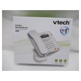 NEW Vtech Corded Speakerphone with Caller ID/Call Waiting - White - CD1153