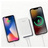 NEW Tech Squared10K mAh Power Bank with USB-C PD 20W and USB-A, 2 pk.