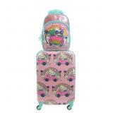 NEW Modern Sonic Kids Licensed 2-Piece Luggage Set - Hello Kitty