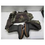 NEW Caddis Mens Regular Realtree Max-5 1200 Gram Northern Guide Breathable Bootfoot Waders - Size 8