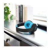 NEW Altec Lansing 2-In-1 Active Noise Canceling Kid Safe Headphones - Blue