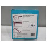 NEW Design Optics by Foster Grant Cole Full Rim Rectangular Reading Glasses, 3-pack +1.75 Style A