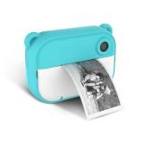 NEW myFirst Camera Insta 2 Bundle Set with White and Color Printing Paper - BLUE