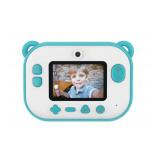 NEW myFirst Camera Insta 2 Bundle Set with White and Color Printing Paper - BLUE