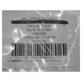 NEW 2 Pairs of Protective Industrial Products RN67368 White Leather Gloves Size MEDIUM