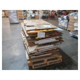Pallet of Over 16 Heavy Duty Used Cardboard Gaylord Boxes in Excellent Condition.