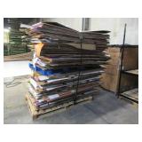 Pallet of Over 16 Heavy Duty Used Cardboard Gaylord Boxes in Excellent Condition.