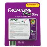 NEW Frontline Plus Flea and Tick Dog Treatment 45-88 lb, 7+1 Doses