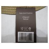 NEW Free Authority Outdoors Floppy Tan Sun Hat, UPF 50+, 16" One Size (Lifeguard Natural)