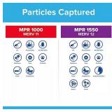 NEW Filtrete Allergen Reduction Filter for 20x25x4" Housings, 1500 MPR, MERV 12, 2 Pack