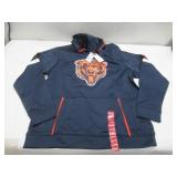 NEW NFL Team Apparel - NFL GridIron Primary Poly Fleece Pullover Hoodie - Chicago Bears - XXL