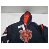 NEW NFL Team Apparel - NFL GridIron Primary Poly Fleece Pullover Hoodie - Chicago Bears - XXL
