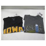PAIR of 2 NEW Iowa Hawkeyes NCAA Men