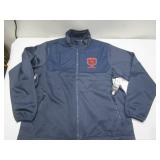 NEW NFL Team Apparel Chicago Bears Dunbrooke Full Zip Teflon EcoElite Jacket - Blue XL