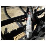 Side shift hydraulic fork attachmen...