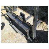 Skid steer fork attachment, forks a...