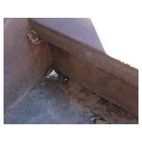 Bucket measuring 79" across, some r...