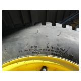 4 Wolf Paws Skid loader tires on 8 ...