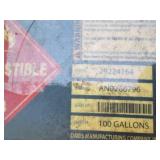100 gallon diesel tank measuring 24...